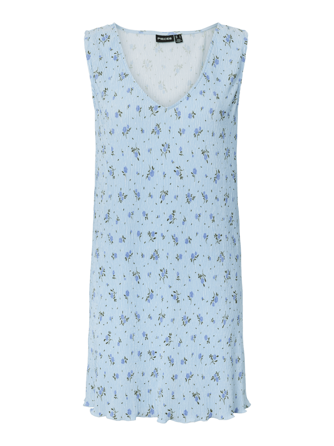 PCFLORA Short Dress - Cashmere Blue - VERO MODA & VILA Bergvik